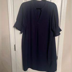 Womens xl navy blue dress